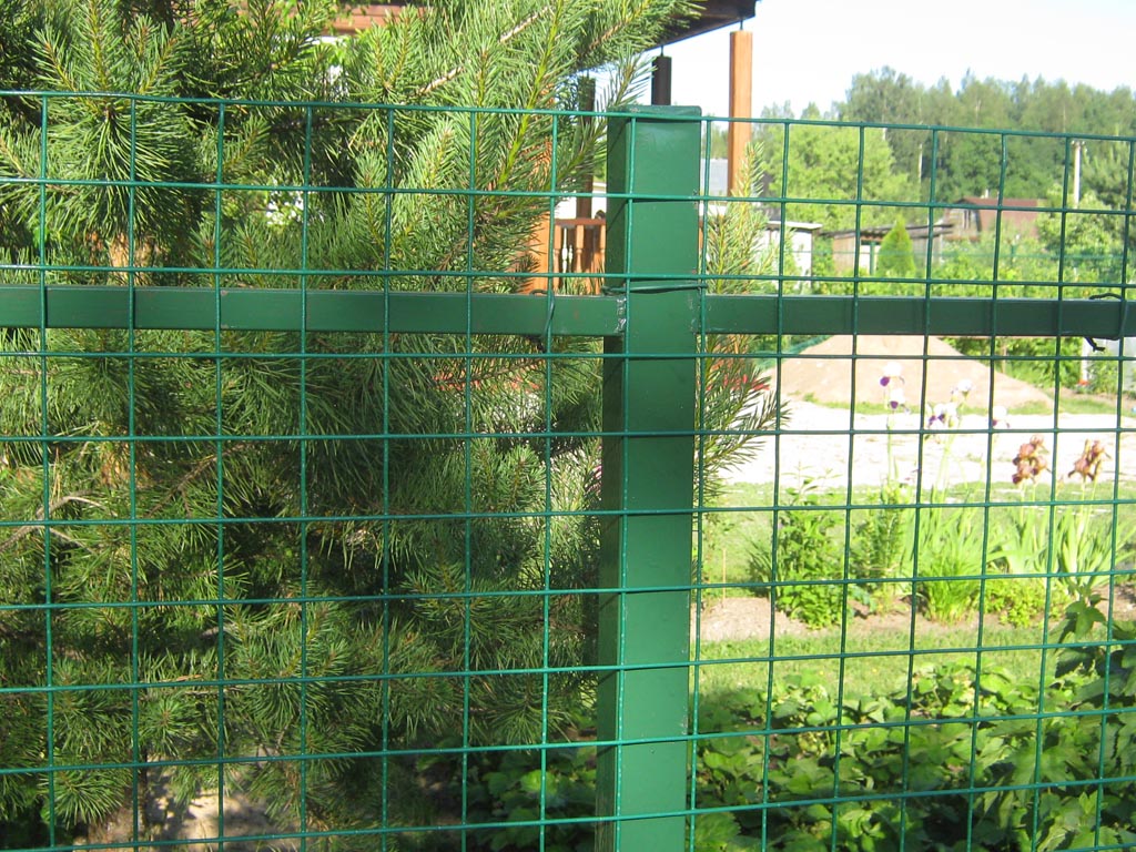 Сварные ограды из сетки