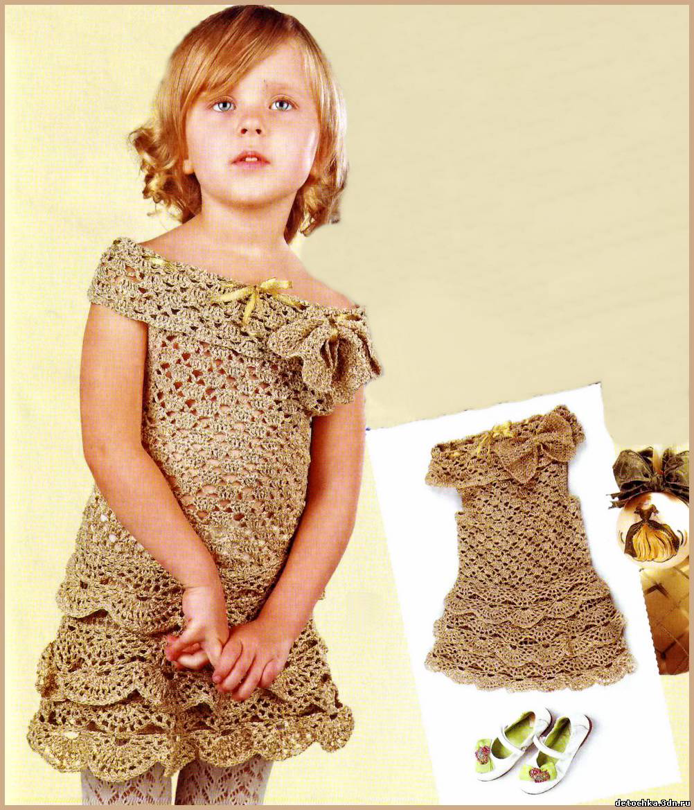 Вязание крючком девочки 5 лет. Вязаное платье для девочки. Вязаное летнее платье для девочки. Вязаные платья для детей. Платье крючком для девочки.