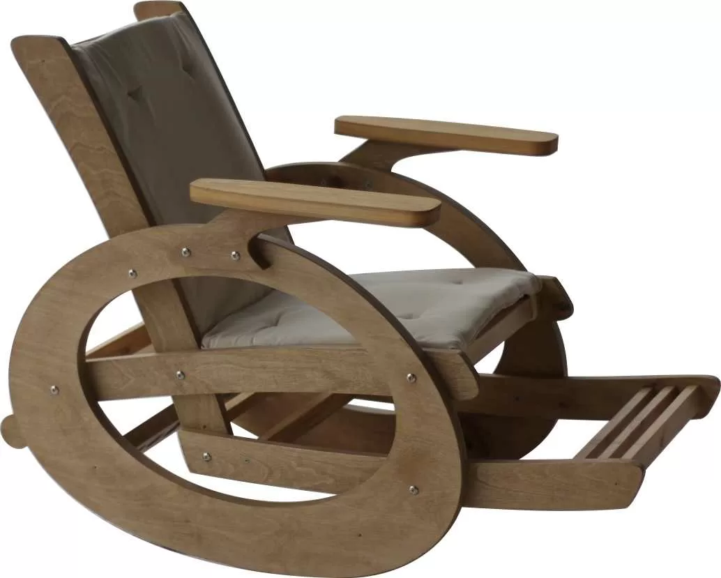 Кресло-качалка своими руками (из дерева, фанеры, металла)