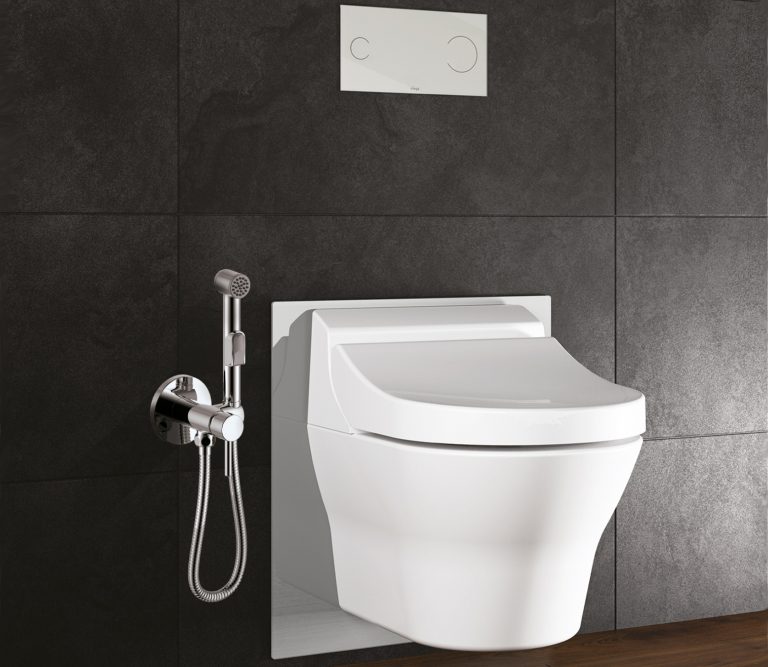 Установливаем гигиенический душ в виде скрытого монтажа