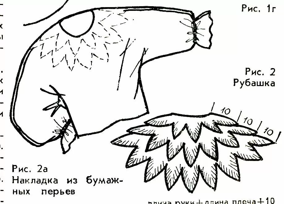 Как сшить костюм петуха, изготовить его из ниток, бумаги?