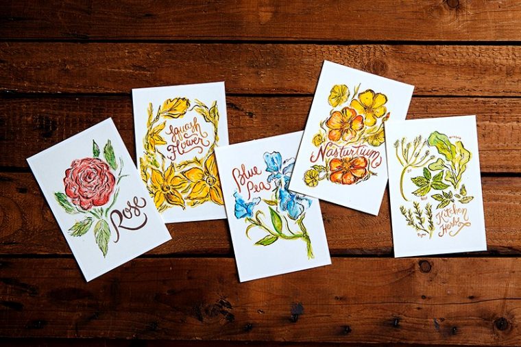 Фото 3: podelka_roza_iz_otkrytok