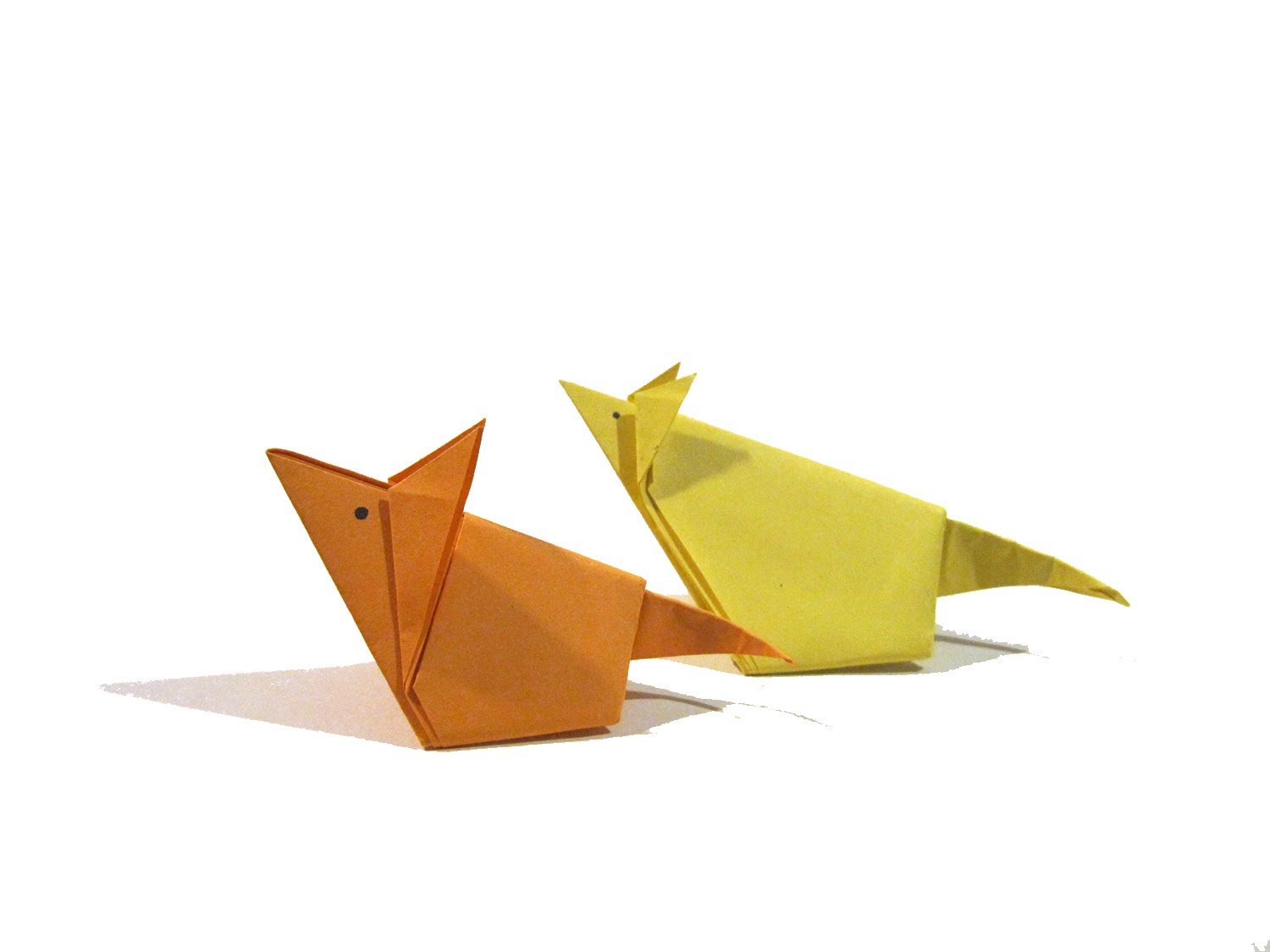 Мышки в технике оригами