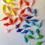 Фото 22: Рыбки в технике оригами