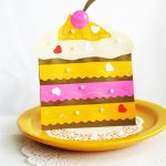 Фото 42: Тортик из цветной бумаги