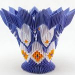 Фото 15: Ваза в технике модульного оригами