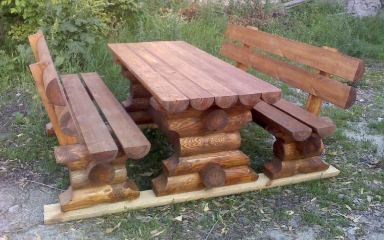 Сделать мебель своими руками из дерева для дачи