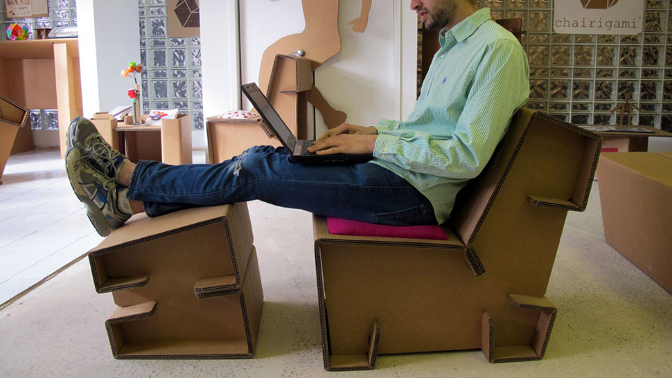 Устойчивость мебели из картона 