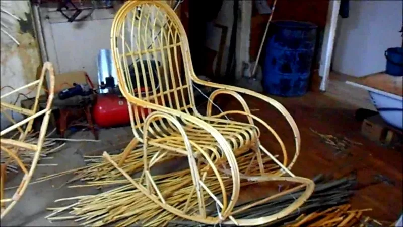 Плетение мебели из ивы