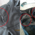 Фото 24: Новая деталь на место разрыва кожаной куртки