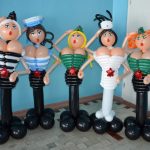 Фото 22: Заказать фигуры из шаров для встречи мужчин ко Дню Защитника Отечества