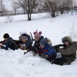 Фото 29: Игры в снегу на 23 февраля