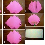 Фото 46: Объемная открытка-оригами с тюльпаном