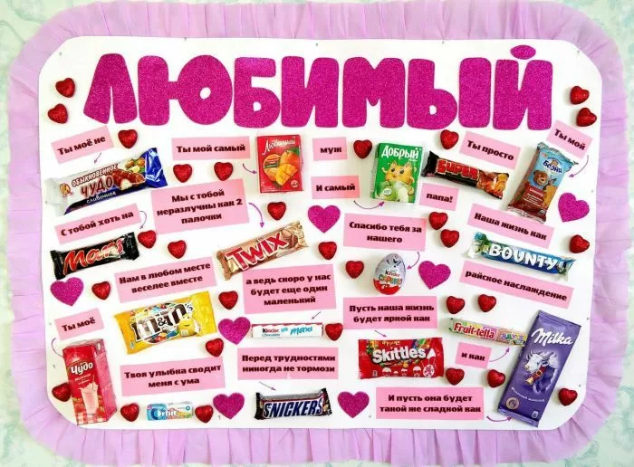 Сладкий плакат 