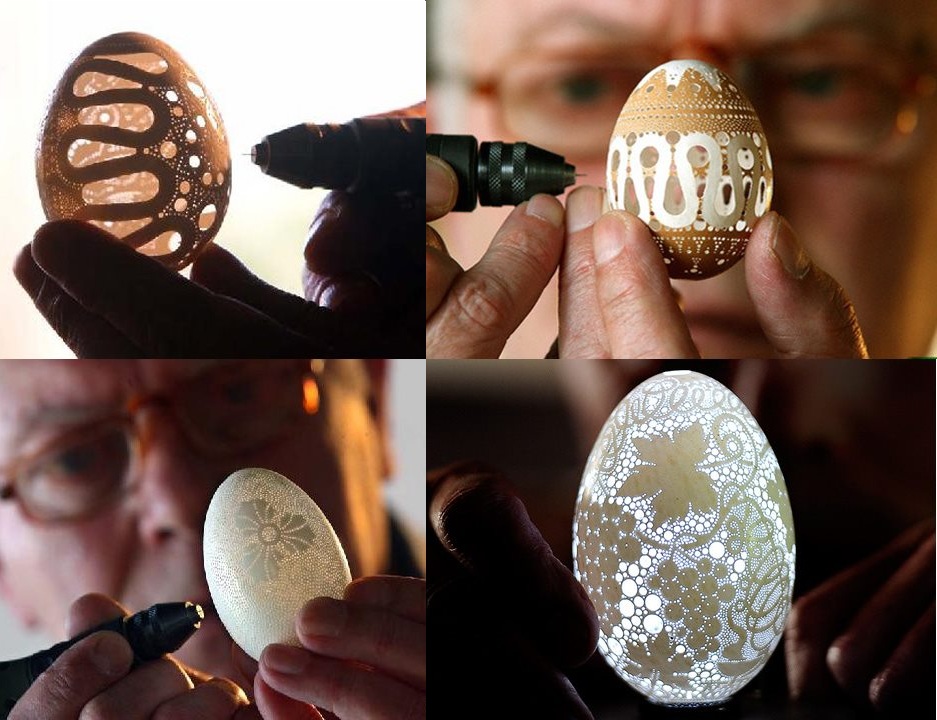 Резьба по яйцу