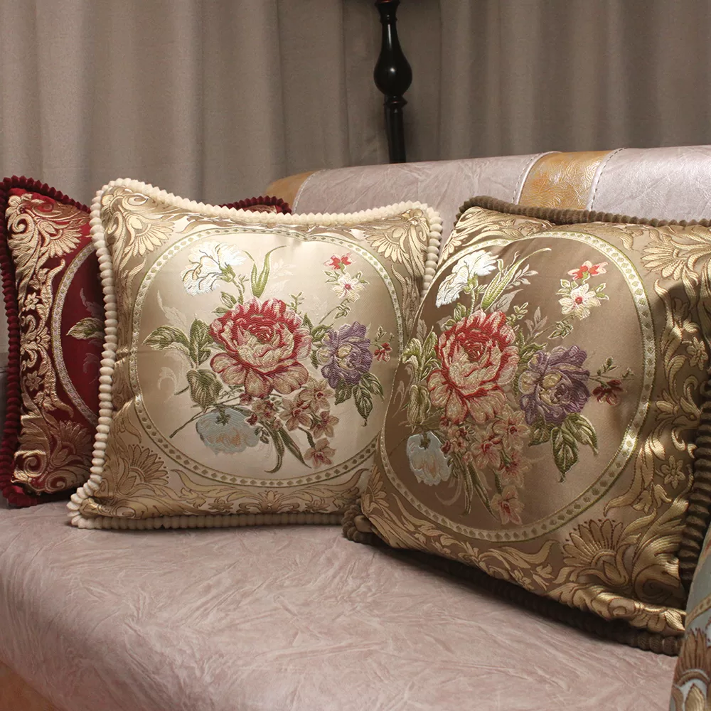 Декоративные подушки цветы своими руками