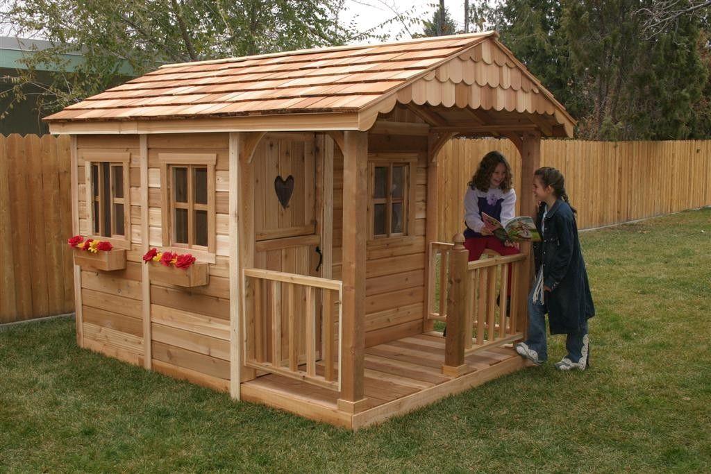 Как построить деревянный домик для детей своими руками