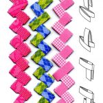 Фото 78: Схема закладки плетенка из бумаги