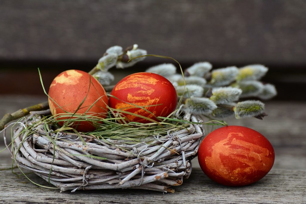 Декор яиц к Пасхе