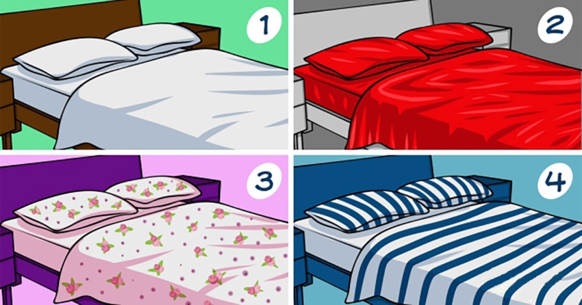 Тест. Выбор постельного белья и характер