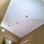 Фото 1: Двухуровневый потолок из гипсокартона