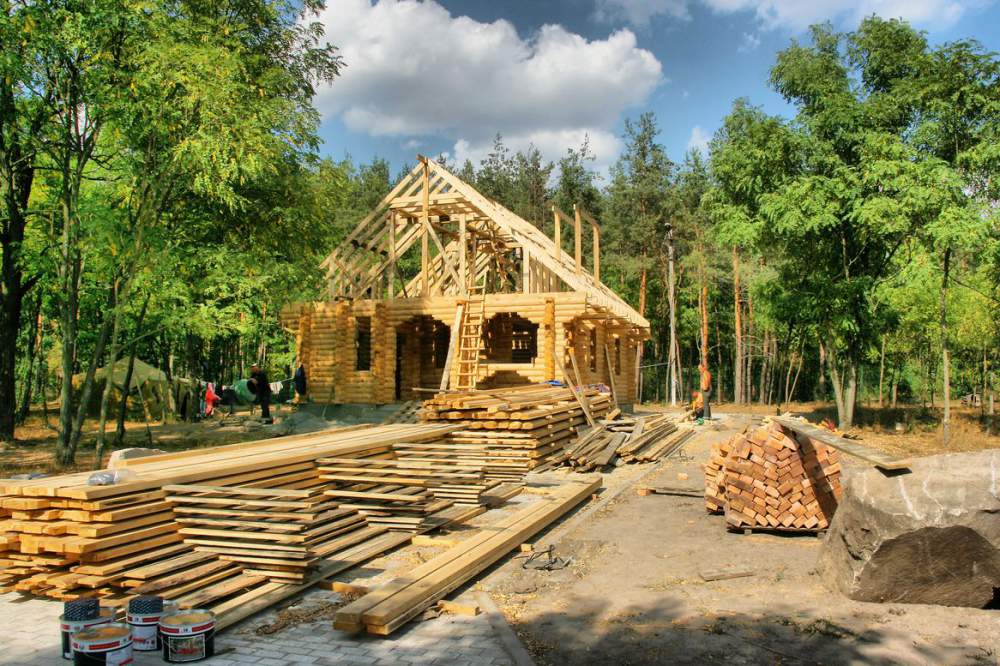 Строительство деревянного дома под ключ