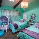 Фото 37: Сказочное оформление спальни в бирюзовом цвете