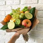 Фото 49: Как создать оригинальный фруктовый букет