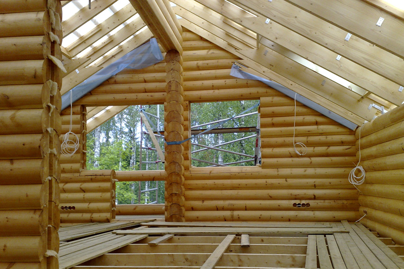 Этапы строительства деревянного дома