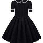 Фото 28: Черное классическое платье