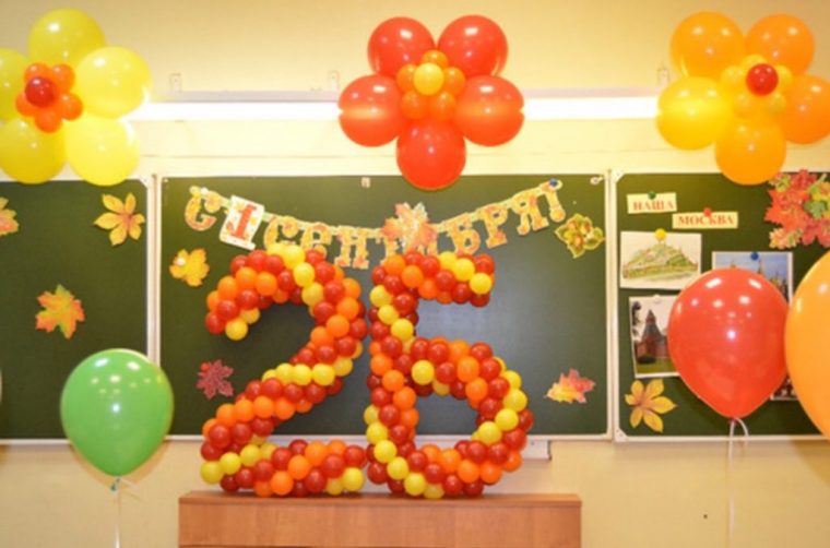 Украшение класса к 1 сентября своими руками
