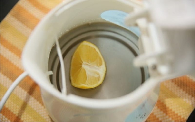 Очистка накипи лимоном