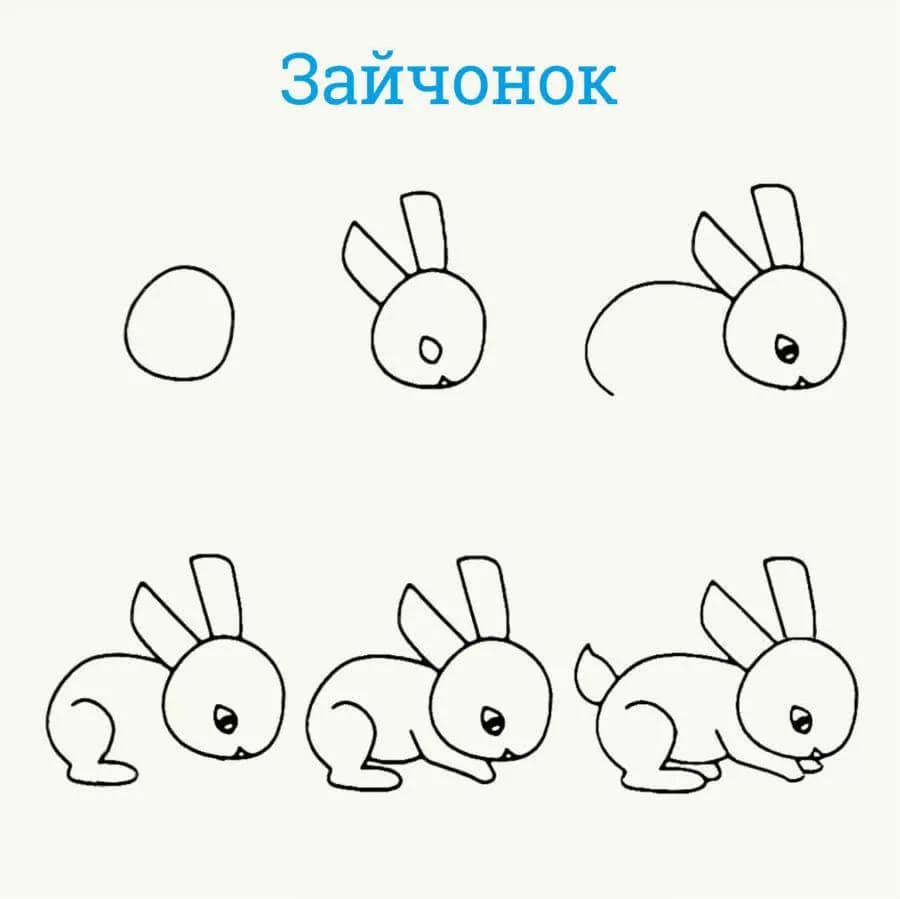 Рисунок пошагово 3 класс