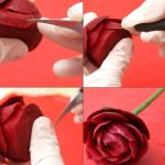 Фото 107: Сделать розу из свеклы своими руками