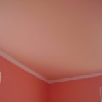 Фото 7: Сатиновый цветной натяжной потолок