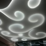 Фото 33: Светодиодная лента под потолком