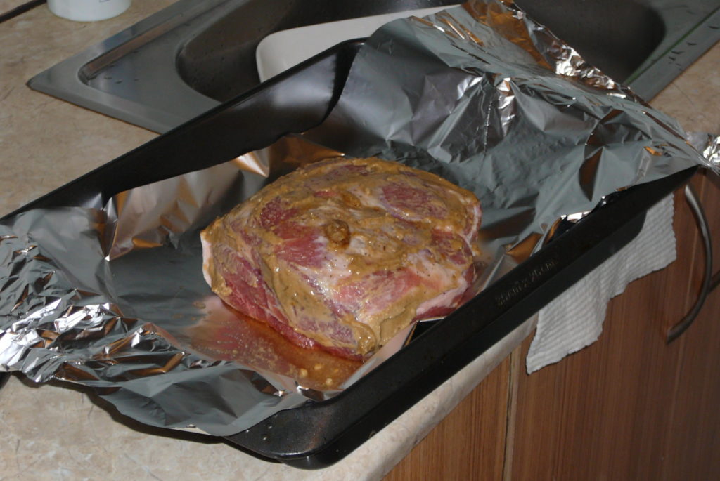 Шейка в духовке в фольге пошаговый рецепт с фото из свинины