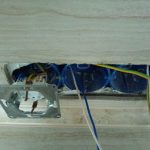 Фото 44: Установка розетки тройной