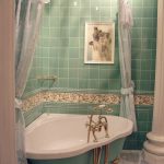 Фото 46: Ванная в бирюзовом цвете
