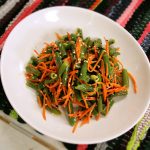 Фото 38: Салат с морковью и фасолью