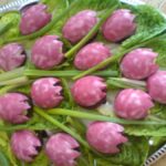 Фото 19: Закуска тюльпаны из яиц на 8 марта
